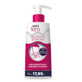 Letifem Gel Intimo Sensitive, 250 ml