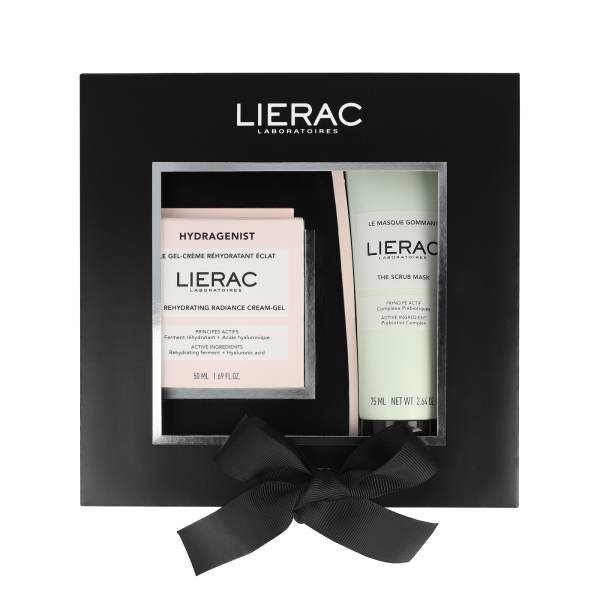 Lierac Cofre Hydragenist Gel-Crema Hidratante Luminosidad 50 ml + REGALO Gel Contorno de Ojos Hidratante 7.5 ml e Hydragenist Sérum Hidratante Oxigenante Rellenador 15 ml | Farmaconfianza