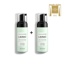 Lierac Dúo Espuma Limpiadora, 2x150 ml | Farmaconfianza