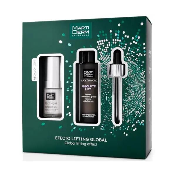 Martiderm Pack Oferta Black Diamond Sérum Absolute Lift + Contorno Ojos y Labios | Farmaconfianza