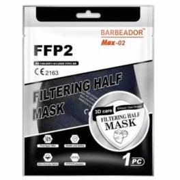 Mascarilla FFP2 Filtering Half Mask Color Negro, 1 unidad | Compra Online