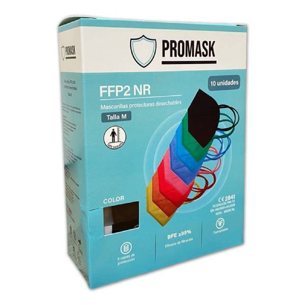 Mascarillas Promask FFP2 10 unidades talla M