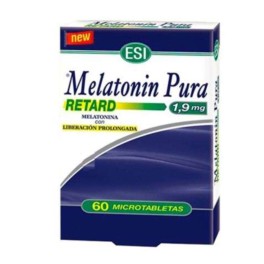 ESI Melatonin Pura Retard 1,9 ng, 60 microtabletas ! Farmaconfianza