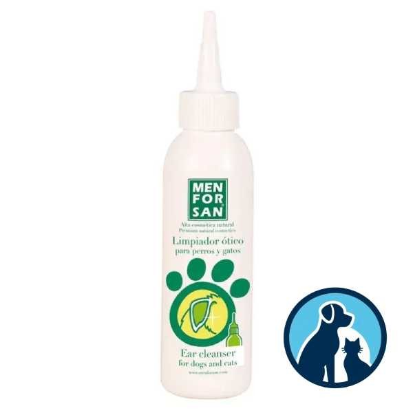 Menforsan Limpiador de Oidos para perros y gatos, 125 ml | Farmaconfianza