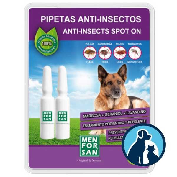 Menforsan Pipetas Antiparasitarias para Perros, 2 unidades | Farmaconfianza