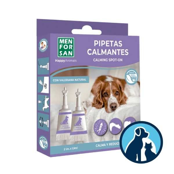 Menforsan Pipetas Calmantes para Perros, 2 unidades