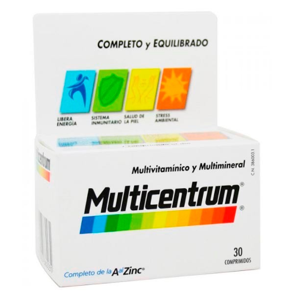 Multicentrum, 30 comprimidos