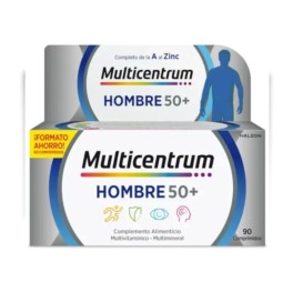 Multicentrum Hombre 50+, 90 comprimidos | Farmaconfianza