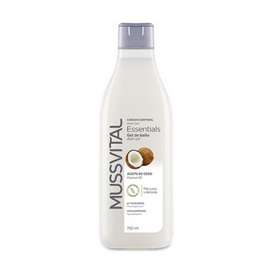 Mussvital Essentials Gel de Baño Hidratante con Aceite de Coco, 750 ml