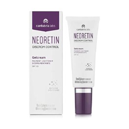 Neoretin Discrom Control Gelcream SPF50 40 ml + Neoretin Discrom Control Peeling Despigmentante Discos 6 unidades pack | Compra Online