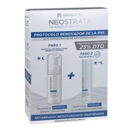 Neostrata Resurface Protocolo Antiarrugas, Retexturizante y Reafirmante, Espuma + Alta Potencia R Serum Gel | Farmaconfianza