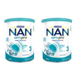 Nestlé Nan Optipro 3 Leche Duplo 2 x 800 gramos | Compra Online