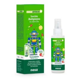 Nosa Loción Antipiojos 5% Dimeticona Manzana, 100 ml | Farmaconfianza