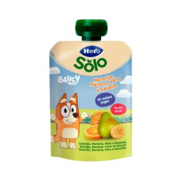 Nutribén Fruta and Go Pera, Plátano, Naranja, Galleta, 90g