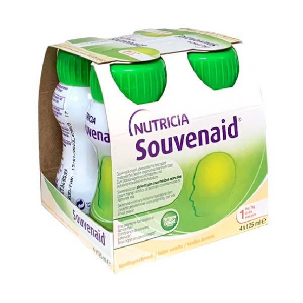 Nutricia Souvenaid Sabor Vainilla, 4x125