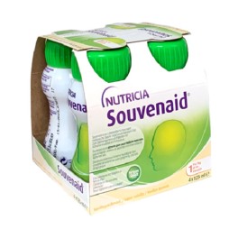 Nutricia Souvenaid Sabor Vainilla, 4x125