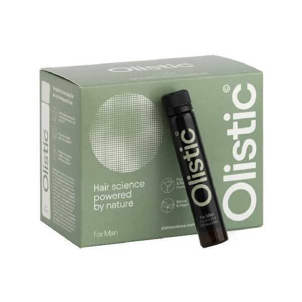 Olistic for Men Caida de Cabello, 28 frascos | Farmaconfianza