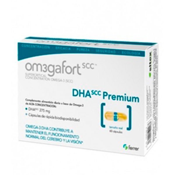 Om3gafort DHA Premium 600 mg 60 capsulas