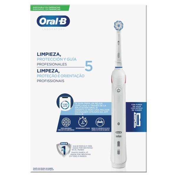 Oral-B Laboratory Cepillo Eléctrico 5 Limpieza Protección y Guía Profesionales | Farmaconfianza