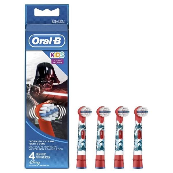 Oral-B Recambio Cepillo Eléctrico Stages Star Wars 4 Unidades