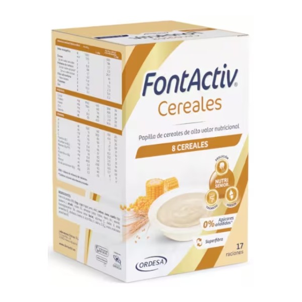 Ordesa Font Activ 8 Cereales, 17 raciones