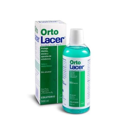 Lacer OrtoLacer Colutorio sabor menta, 500 ml