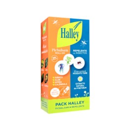 Halley Pack Repelente + Picbalsam Rollon