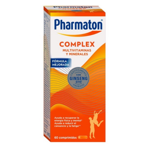 Pharmaton Complex, 60 comprimidos | Farmaconfianza