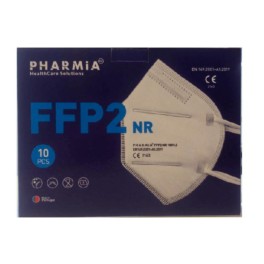 Pharmia Mascarillas FFP2 NR Blanco, 10 unidades | Farmaconfianza
