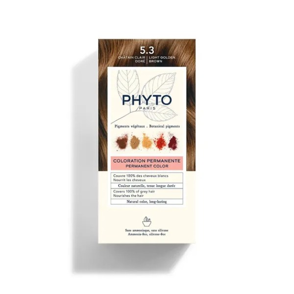 PhytoColor Sensitive 5.3 Castaño Claro Dorado|Farmaconfianza
