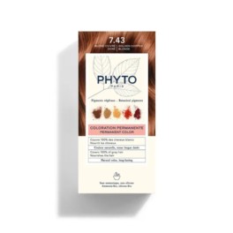 Phyto Color 7.43 Rubio Dorado Cobre Claro | Compra Online