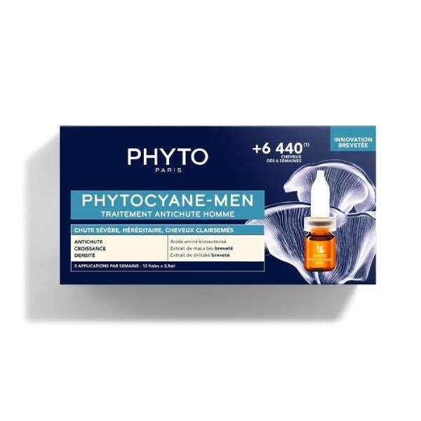 Phytocyane Tratamiento Anticaída 12 Ampollas