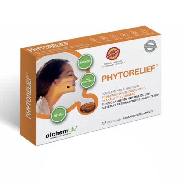 Phytorelief Cuidado Vías Respiratorias, 12 pastillas | Compra Online