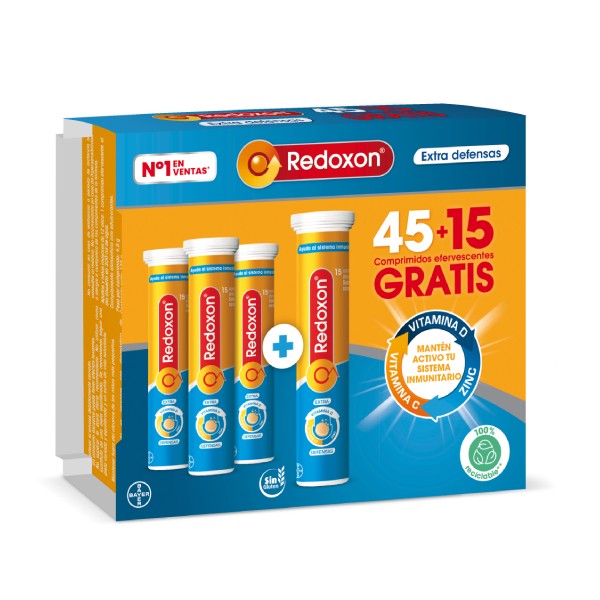 Redoxon Extra Defensas 45 + 15 comprimidos