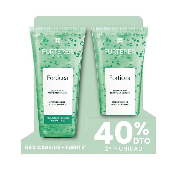 René Furterer Forticea Champú Duplo 2x200 ml