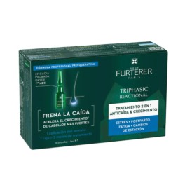 Rene Furterer Triphasic Anticaída Reactional, 12 ampollas. | Farmaconfianza