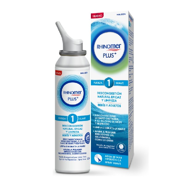Rhinomer Plus Fuerza 1 Bebes y Adultos, 125ml