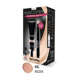 Sensilis Neverending Maquillaje Fluido 02 NOIX, 30 ml con REGALO Liquid Concealer 02 Noix y Minitalla Upgrade Filler & Blur|Farmaconfianza
