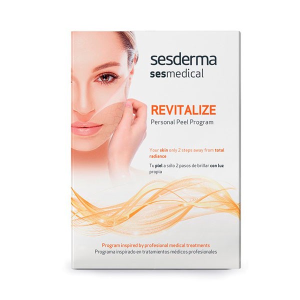 Sesderma Sesmedical Revitalize Personal Peel Program, 4 toallitas Revitalize Peel Solution + 15 ml Ultra Sealing Cream
