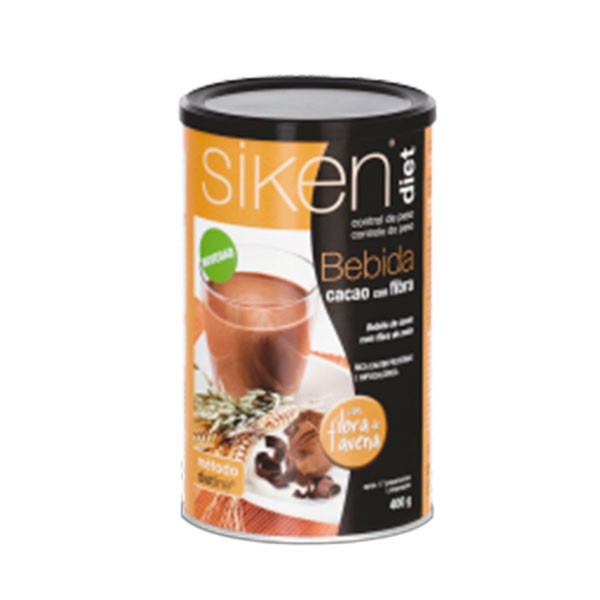 Siken Bebida de Cacao con Fibra, 400 g|Farmaconfianza
