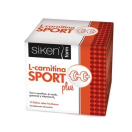 Siken Form Sport L-Carnitina Plus, 12 sobres |Farmaconfianza