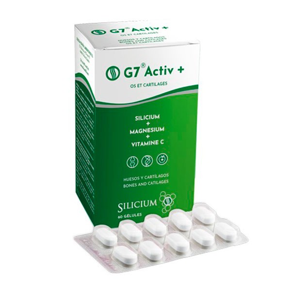Silicium G7 Activ + Huesos y Articulaciones, 60 cápsulas | Farmaconfianza 