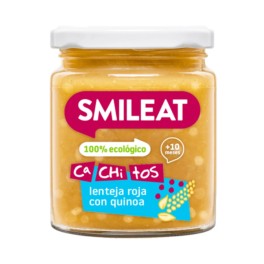 Smileat Potito Cachitos Lenteja Roja Quinoa, 230g