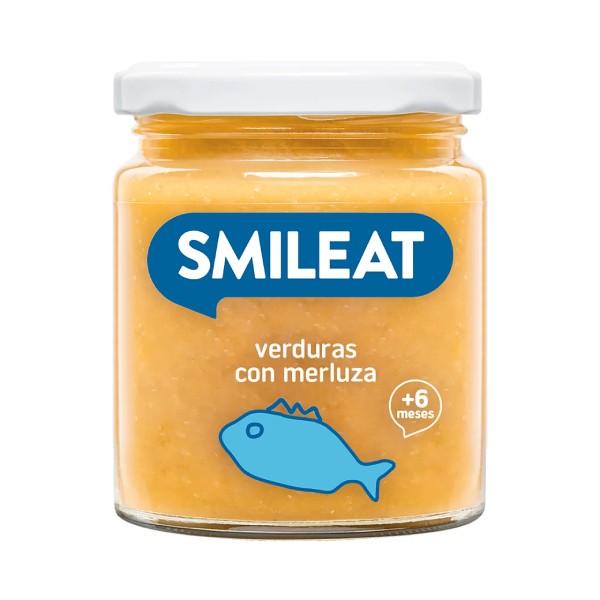 Smileat Potito Verduras con Merluza, 230g