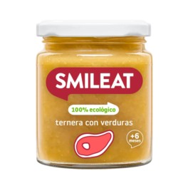 Smileat Potito de Ternera con Verduras, 230g
