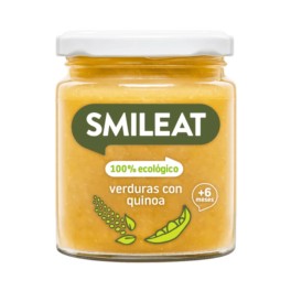 Smileat Potito de Verduras con Quinoa, 230g