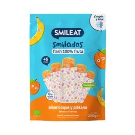 Smileat Smilados Flash Albaricoque y Plátano, 250g
