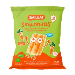 Smileat Smilondas de Zanahorias, 25g
