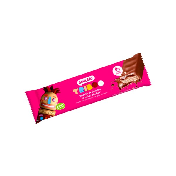 Smileat Triboo Barquillo de Chocolate, 40g