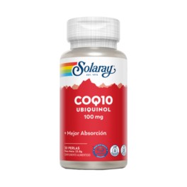 Solaray Ubiquinol CoQ-10 100 Mg, 30 perlas | Compra Online